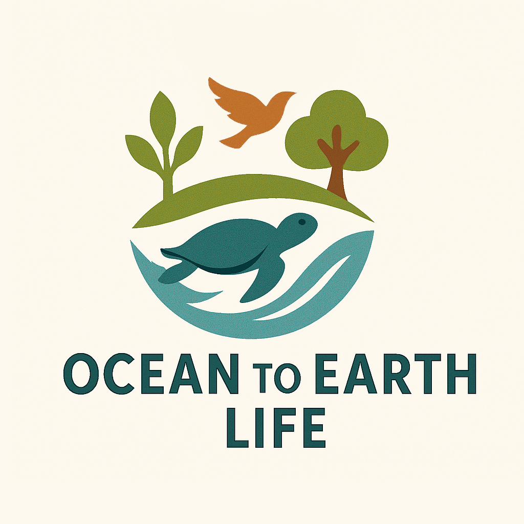 Ocean to Earth Life Logo